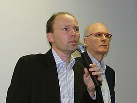 Prof. Joachim L. Schultze (LIMES-Institut) und Stephan Huthmacher (Comma Soft AG)